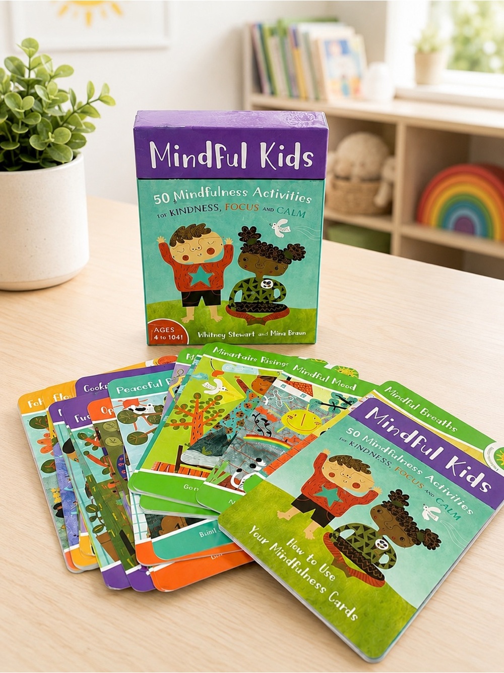 Mindful Kids 50 Mindfulness Activities Cards Barefoot Books Kindness Calming Set